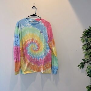 Simply Southern Sea Turtle Tie Dye Long Sleeve Tee